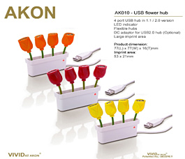 AK010 USB FLOWER HUB